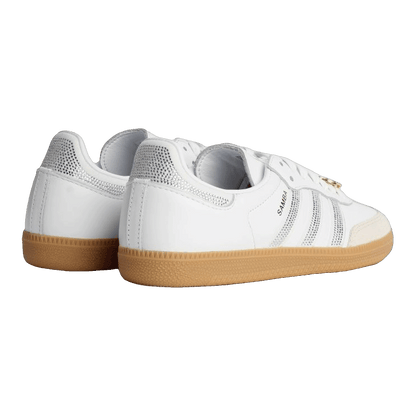 adidas Samba OG Rhinestone White Silver (W) Back KJ2023