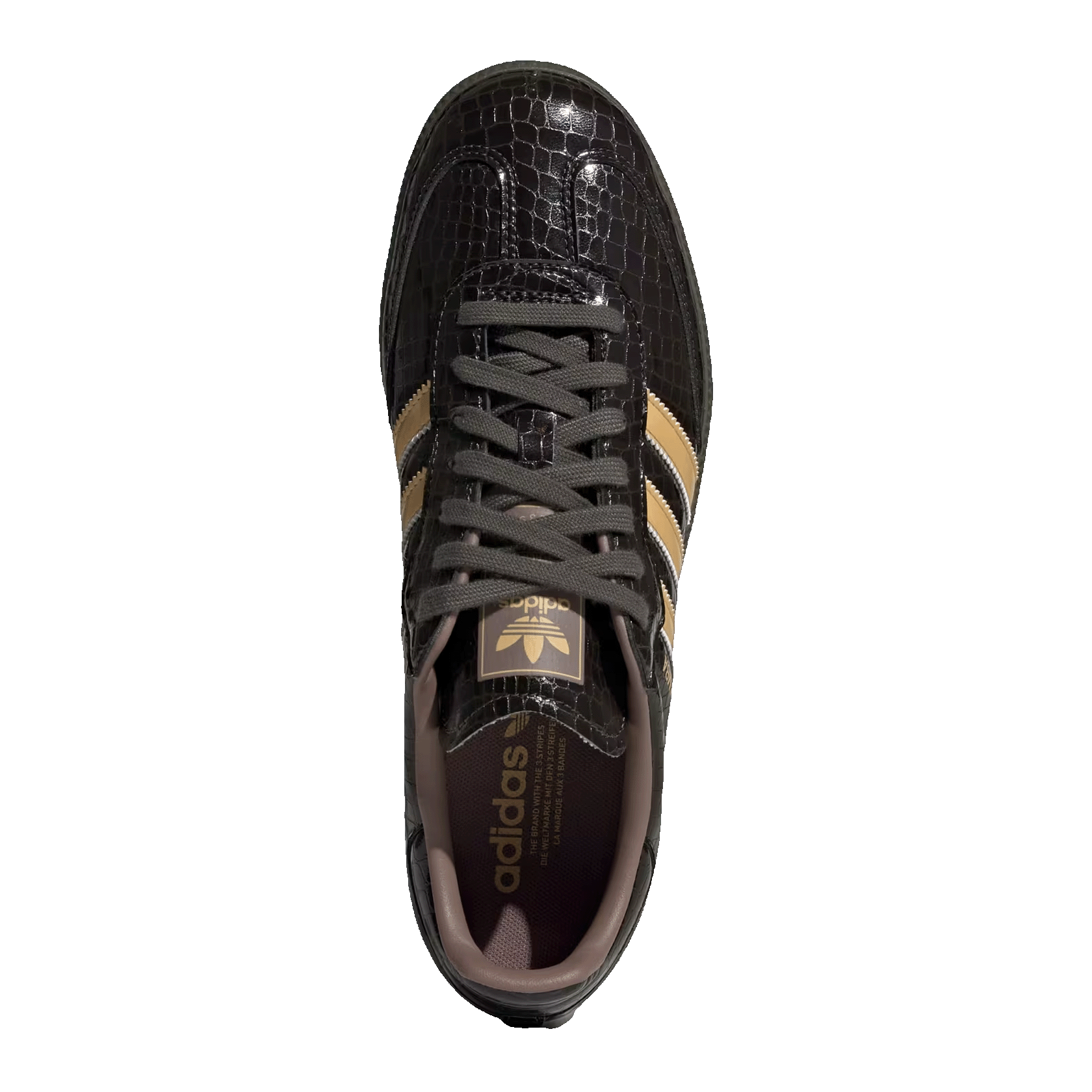 adidas Samba OG Satin Shadow Olive Oat Trace Brown Oben KI6280