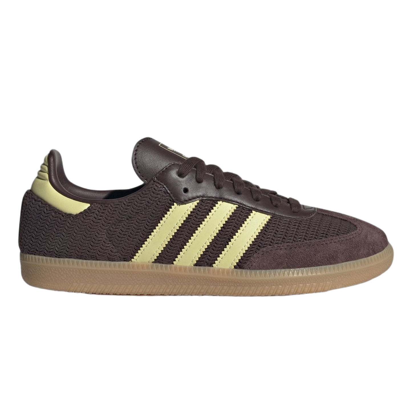 adidas Samba OG Shadow Brown Powder Yellow (W) JR8167