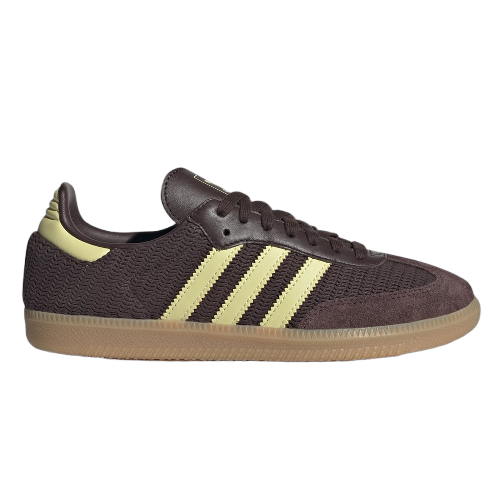 adidas Samba OG Shadow Brown Powder Yellow (W) JR8167
