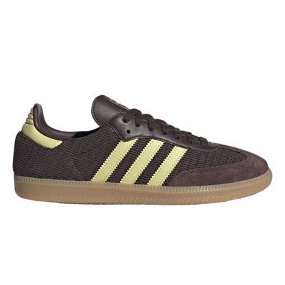 adidas Samba OG Shadow Brown Powder Yellow (W) JR8167