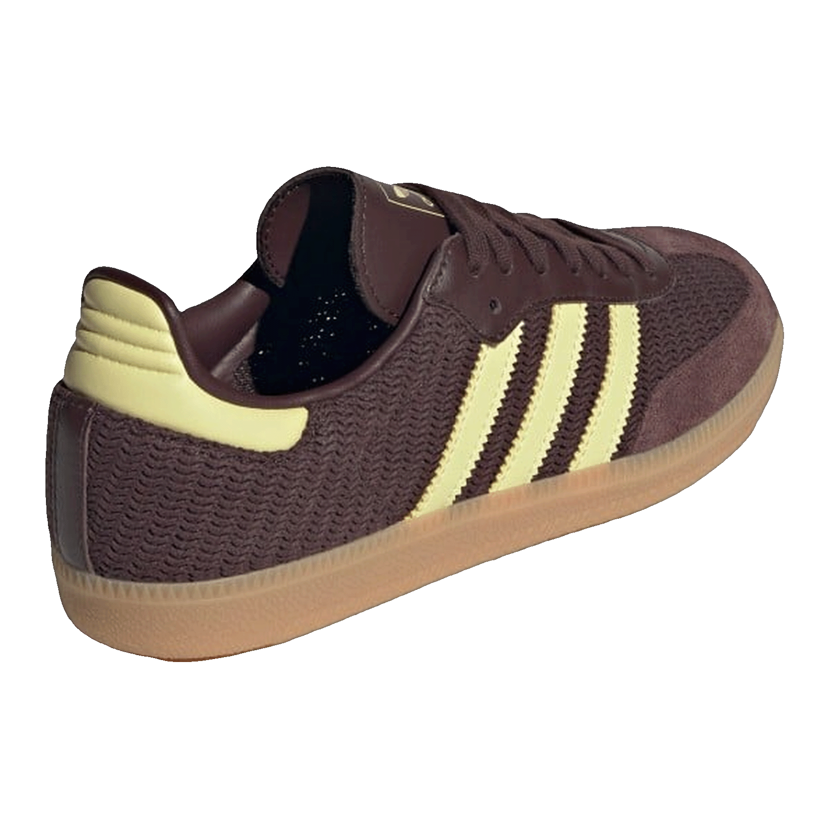adidas Samba OG Shadow Brown Powder Yellow (W) Back JR8167