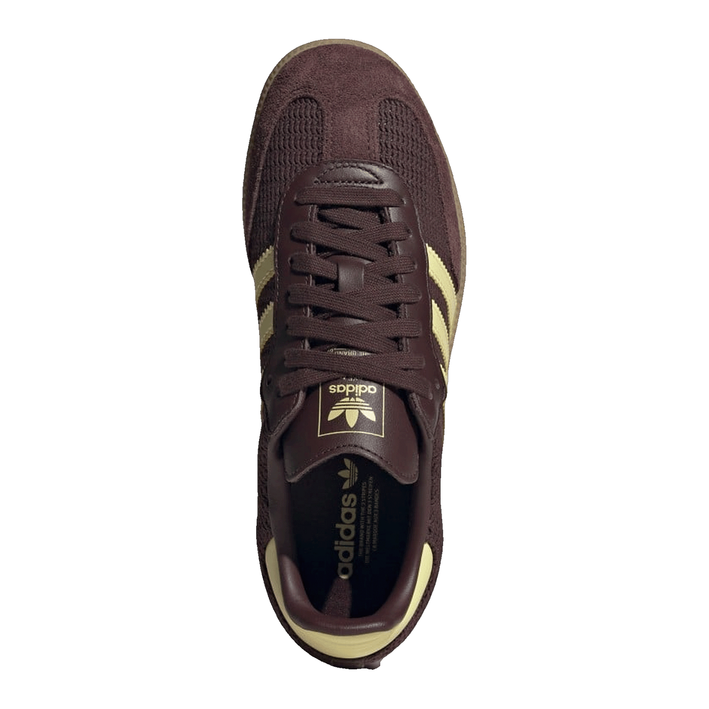 adidas Samba OG Shadow Brown Powder Yellow (W) Oben JR8167