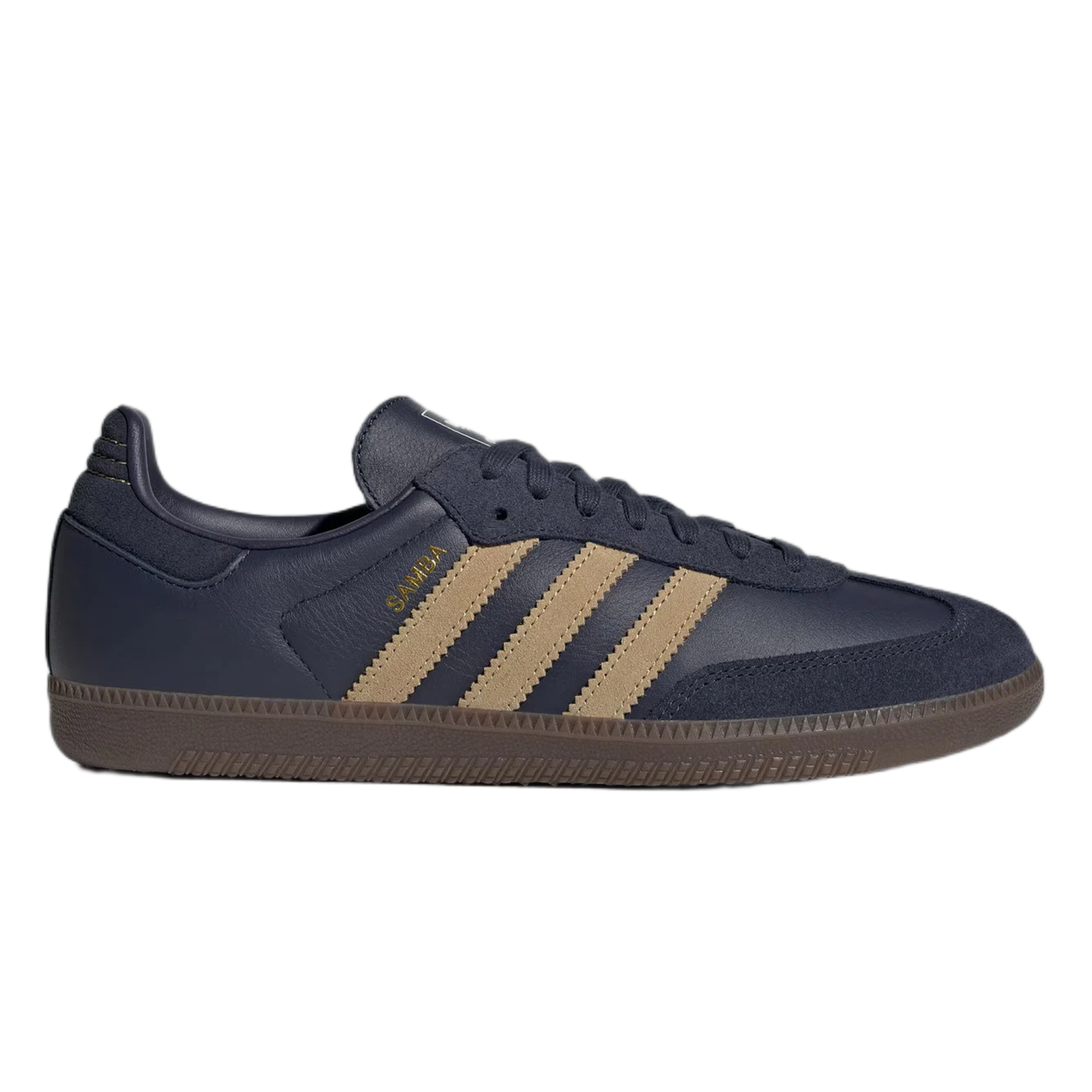 adidas Samba OG Shadow Navy Golden Beige JR0894