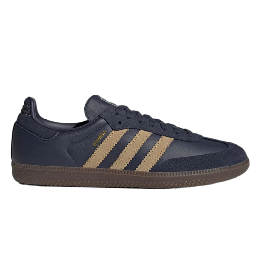 adidas Samba OG Shadow Navy Golden Beige JR0894
