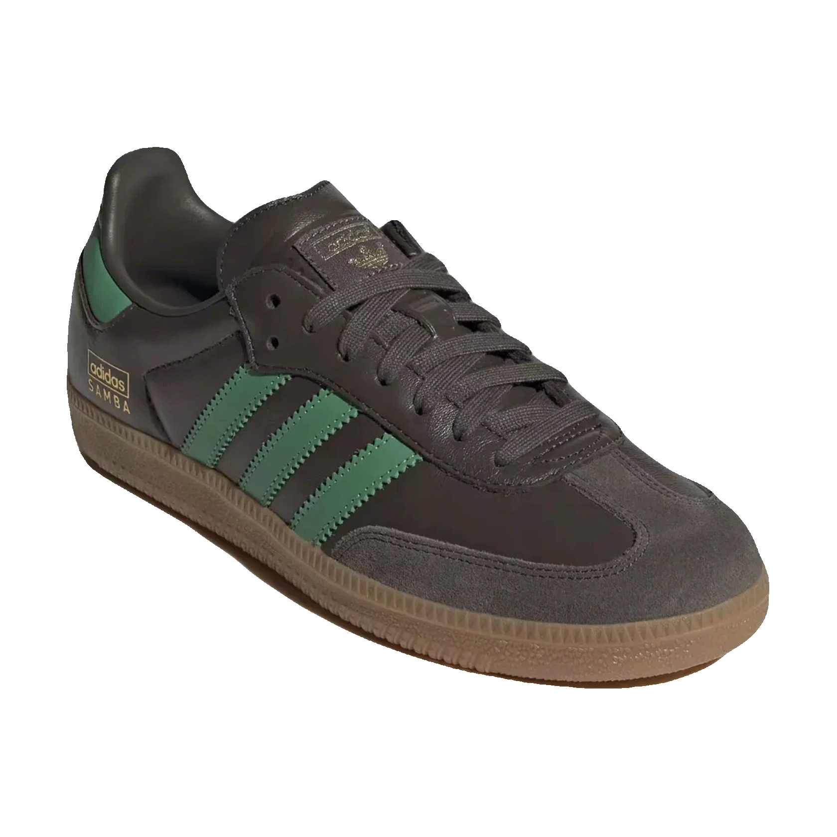 adidas Samba OG Shadow Olive Preloved Green Side