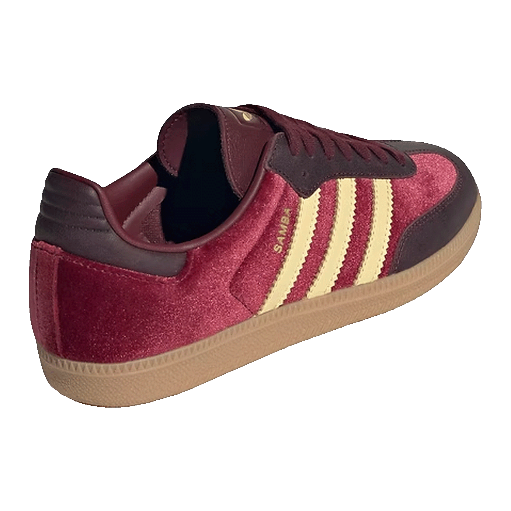adidas Samba OG Shadow Red Velvet (W) Back JS1394