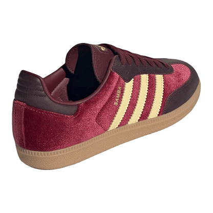 adidas Samba OG Shadow Red Velvet (W) Back JS1394