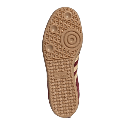 adidas Samba OG Shadow Red Velvet (W) Sohle JS1394