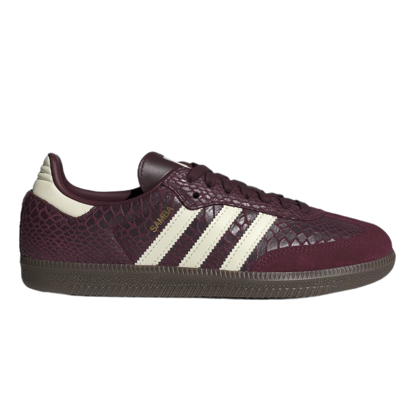 adidas Samba OG Snakeskin Maroon Cream White (W) IH3979