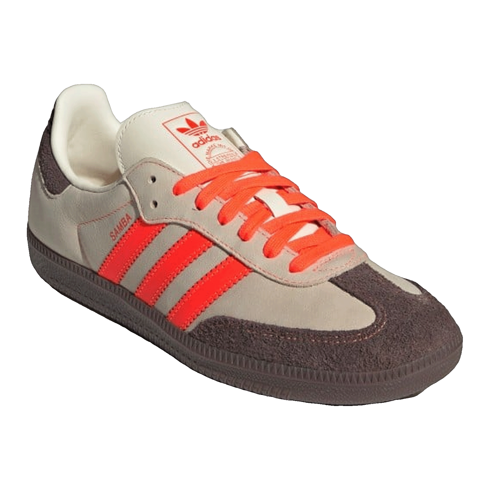 adidas Samba OG Solar Orange Cream (W) Side JI2732