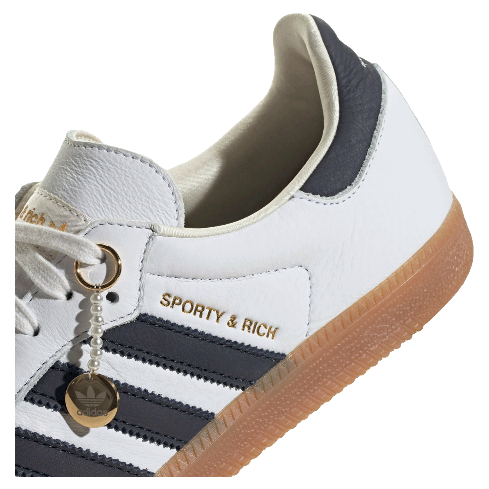 adidas Samba OG Sporty & Rich White Black Back
