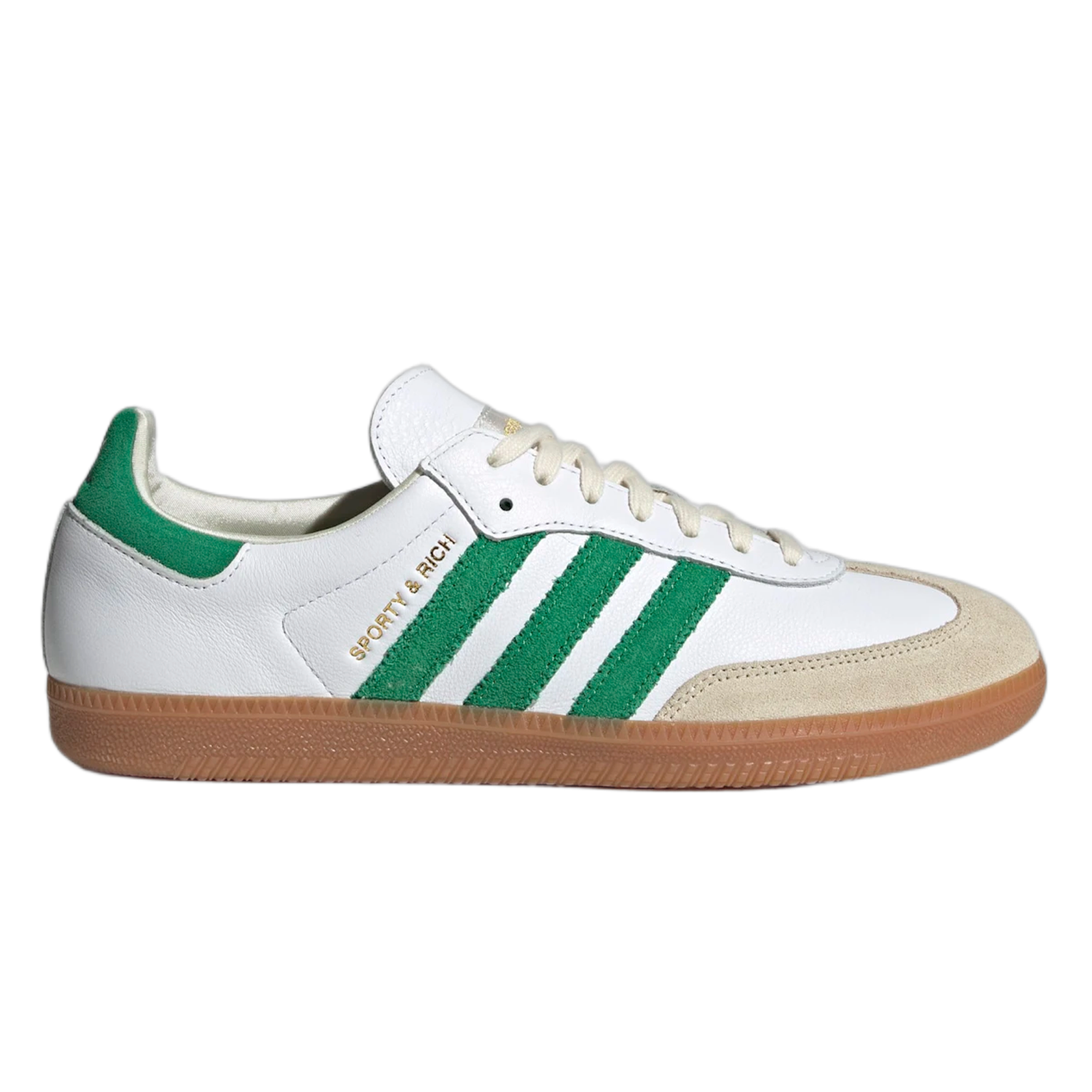 adidas Samba OG Sporty & Rich White Green HQ6075
