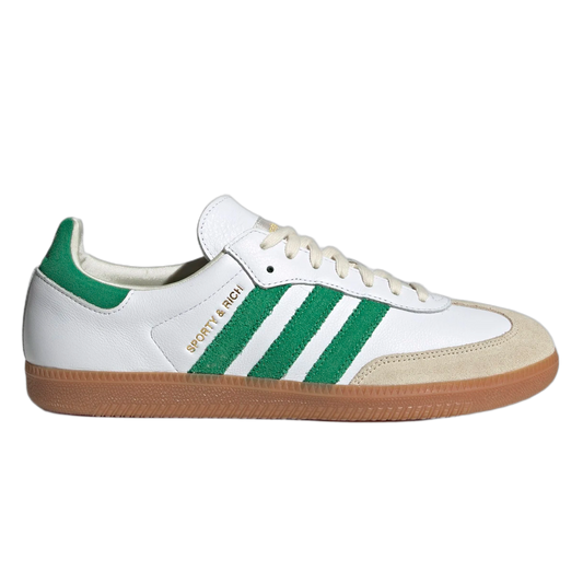 adidas Samba OG Sporty & Rich White Green HQ6075