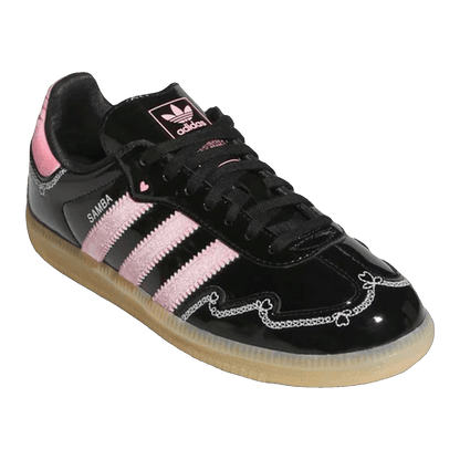 adidas Samba OG Valentine's Day Black Light Pink (2026) (GS) Side KH9154