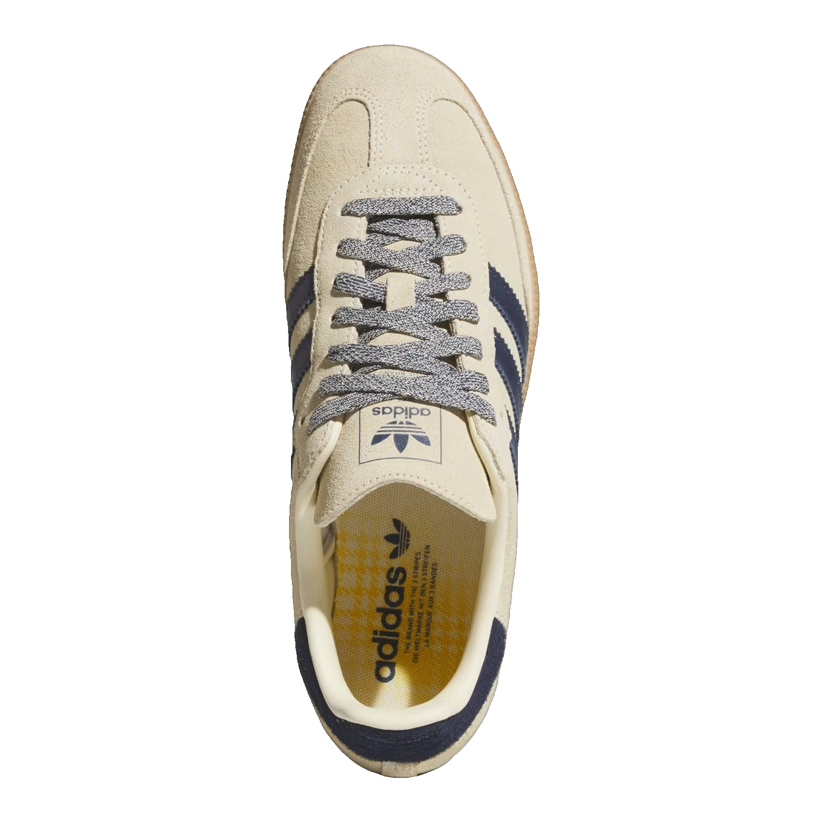 adidas Samba OG Warm Vanilla Night Indigo Oben JS3533