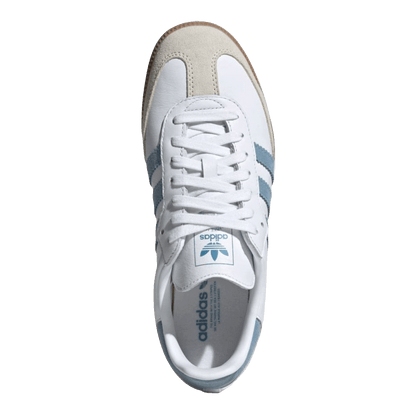 adidas Samba OG White Alumina Ash Blue (W) Oben