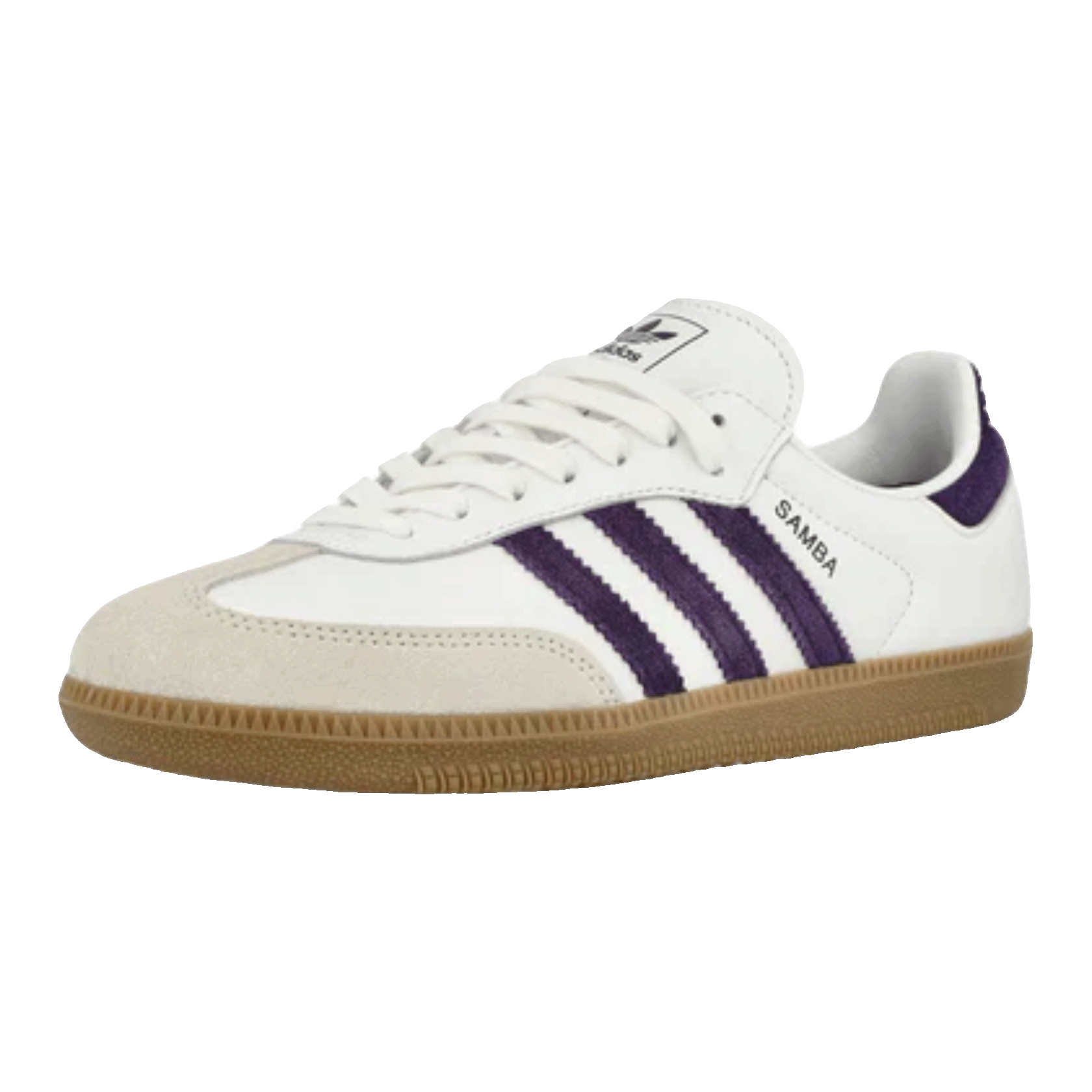 adidas Samba OG White Alumina Aurora Plum (W) Side