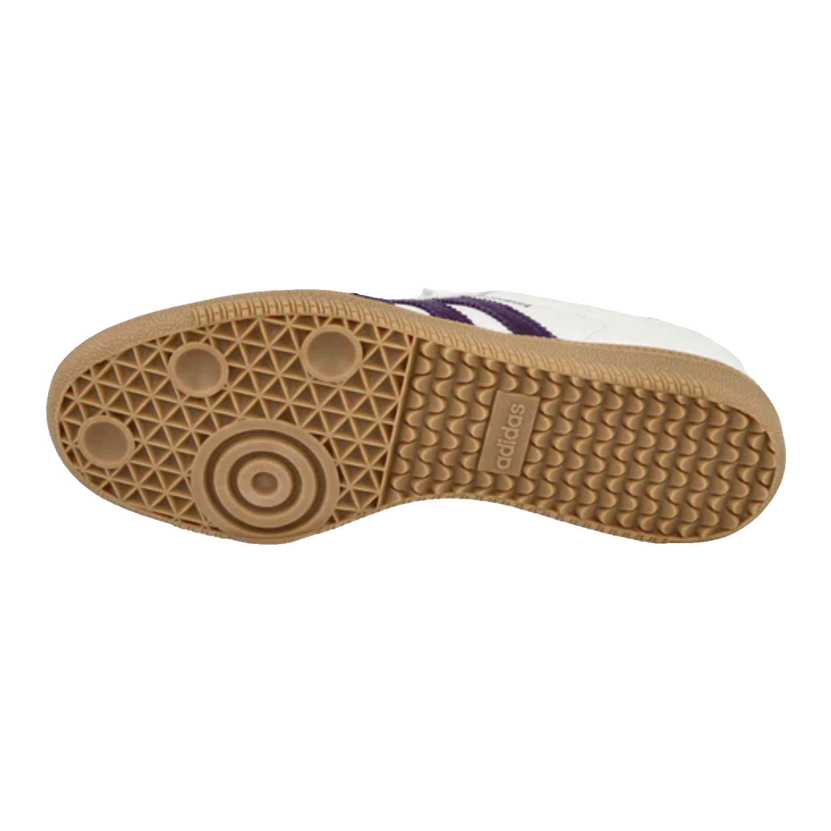adidas Samba OG White Alumina Aurora Plum (W) Sohle