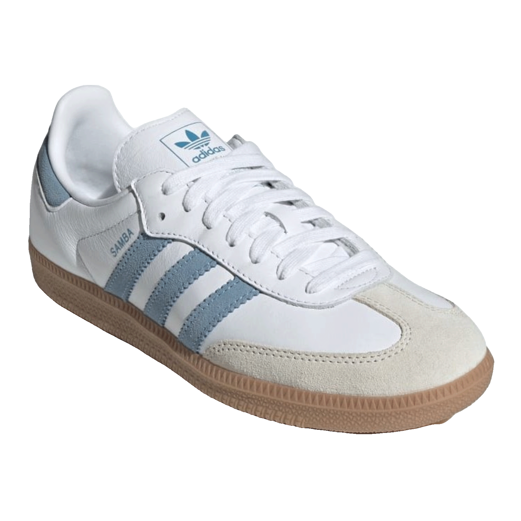 adidas Samba OG White Ash Blue (GS) Side