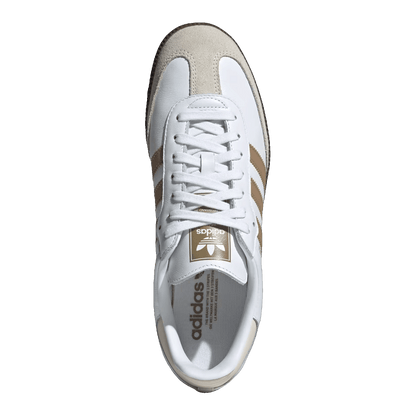 adidas Samba OG White Cardboard Gum Oben JR0912