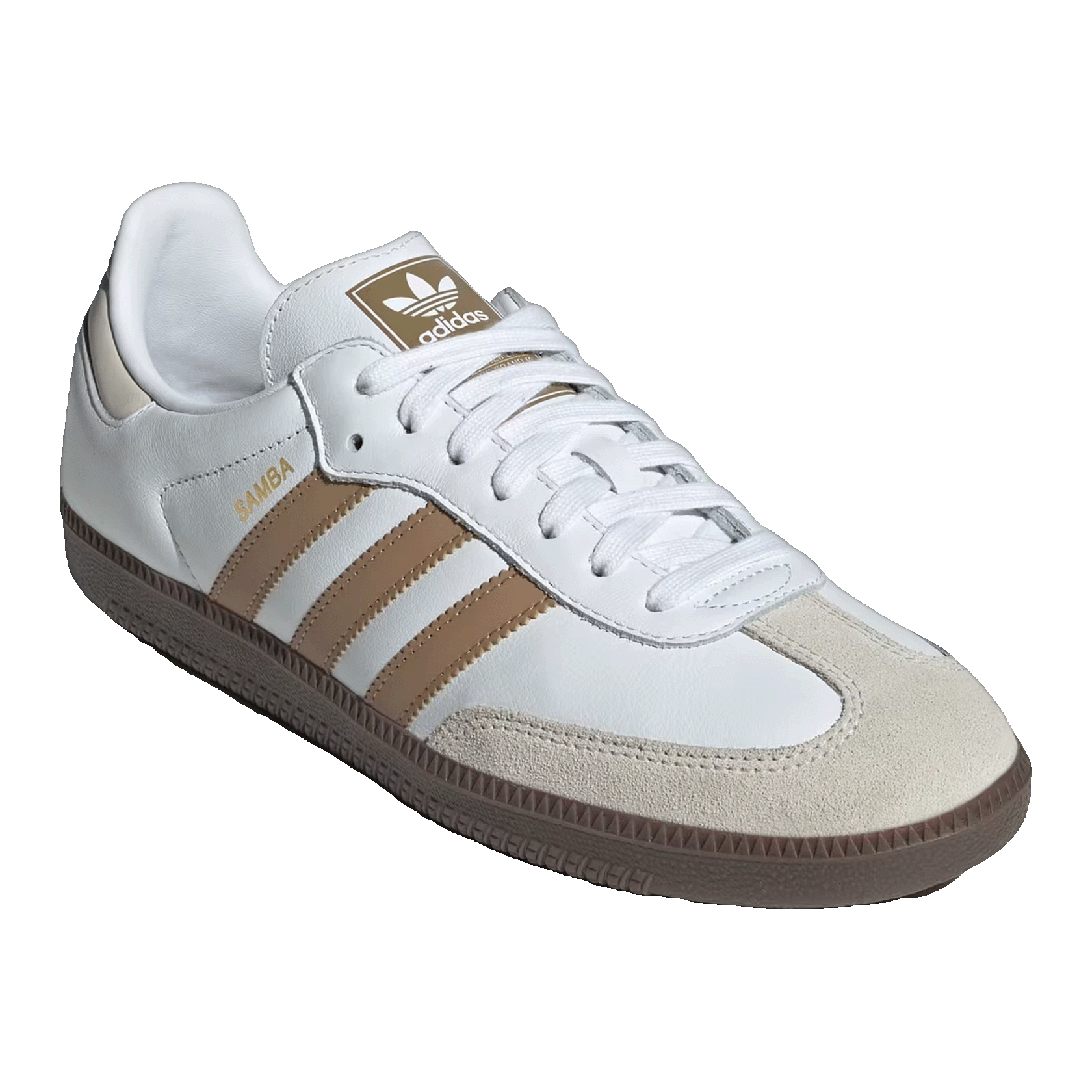 adidas Samba OG White Cardboard Gum Side JR0912