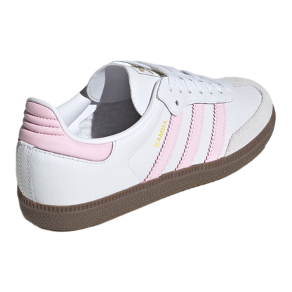 adidas Samba OG White Clear Pink Gum (GS) Back JQ2845