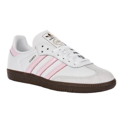 adidas Samba OG White Clear Pink Gum (GS) Side JQ2845