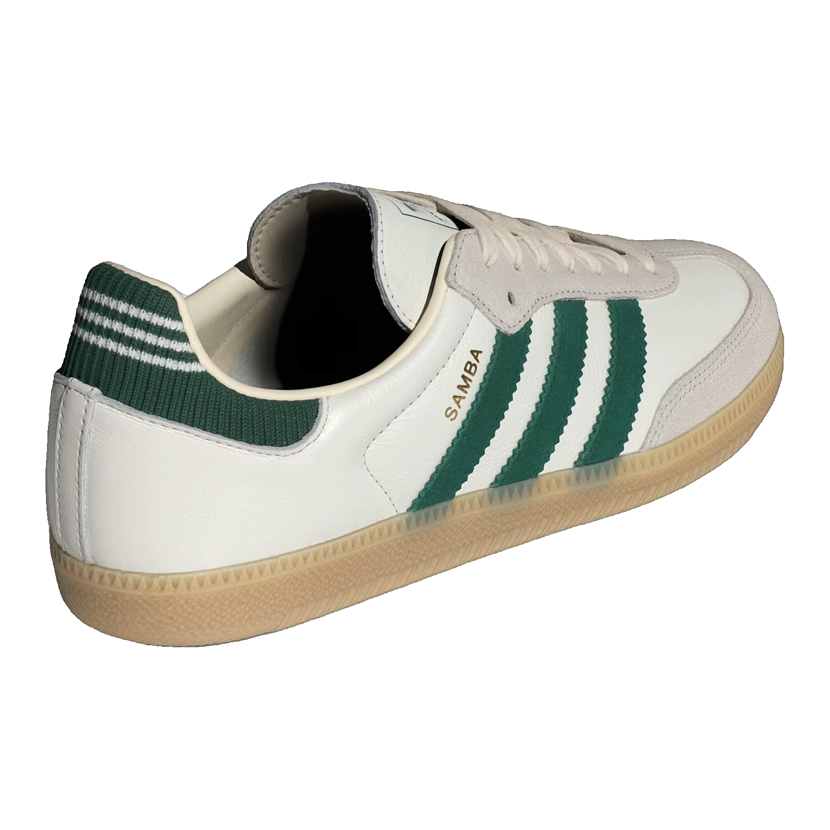 adidas Samba OG White Collegiate Green Gum Back IH6844