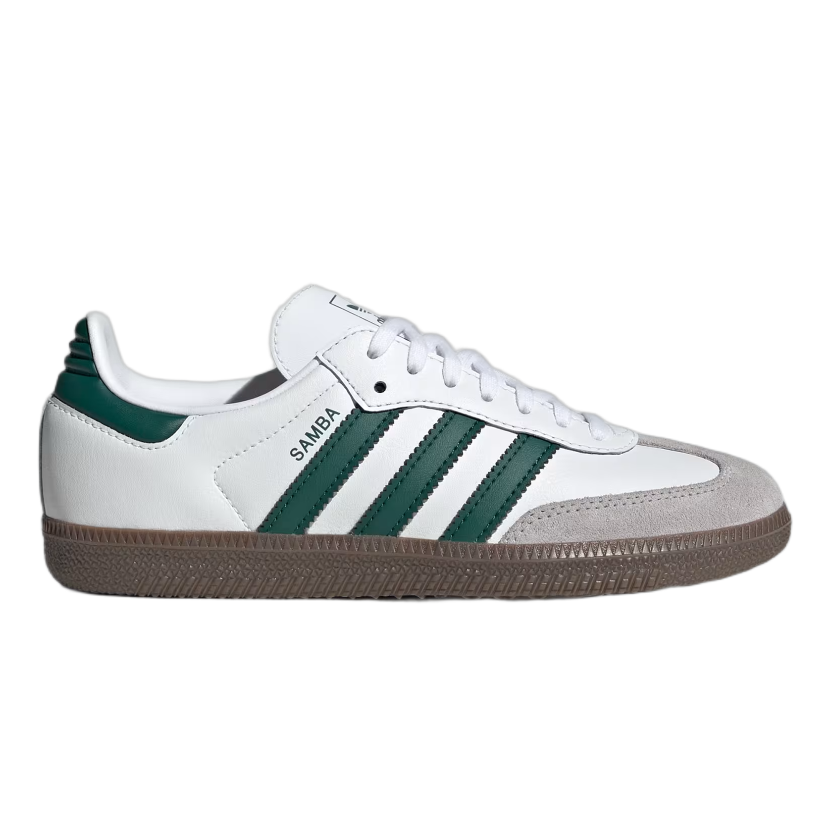 adidas Samba OG White Collegiate Green Gum (GS) JQ2843