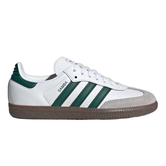 adidas Samba OG White Collegiate Green Gum (GS) JQ2843
