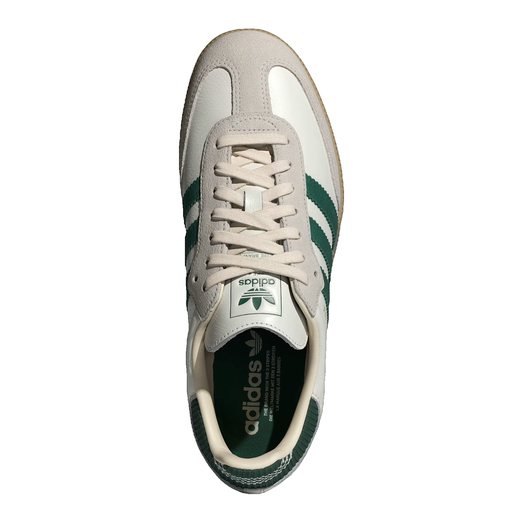 adidas Samba OG White Collegiate Green Gum Oben IH6844