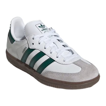 adidas Samba OG White Collegiate Green Gum (PS) Side JQ2840