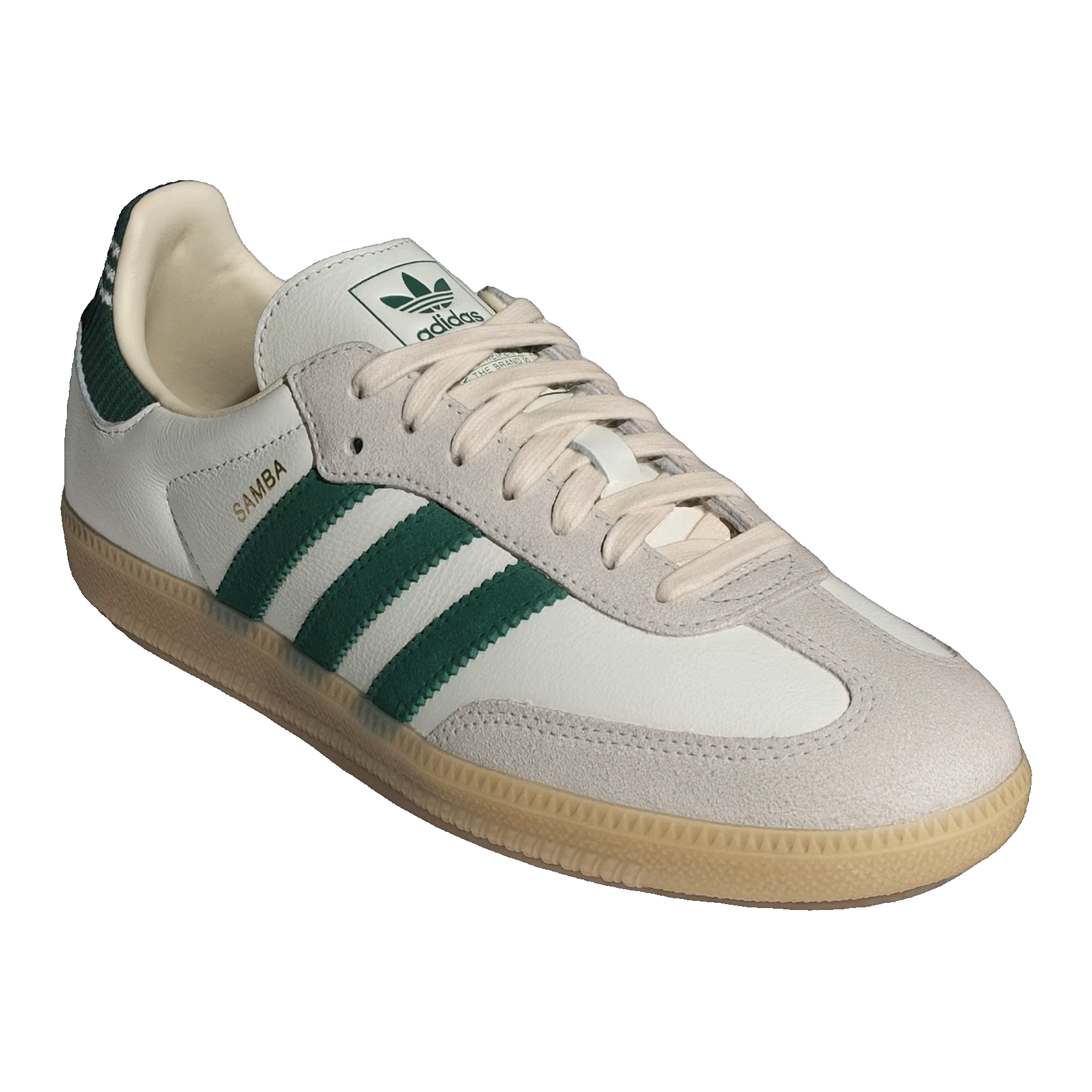 adidas Samba OG White Collegiate Green Gum Side IH6844