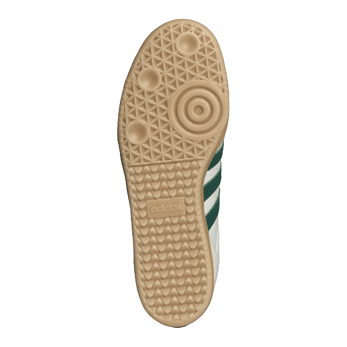 adidas Samba OG White Collegiate Green Gum Sohle IH6844