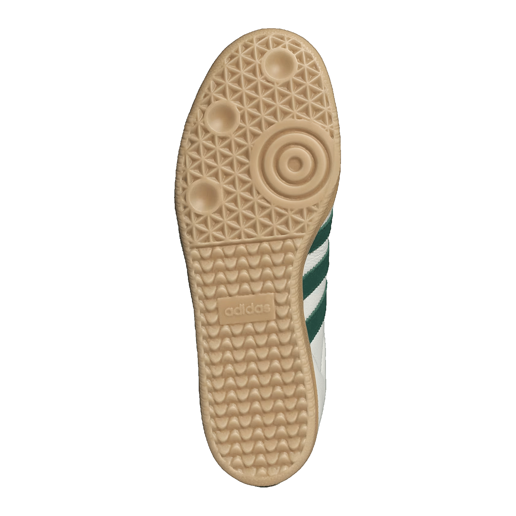 adidas Samba OG White Collegiate Green Gum Sohle IH6844