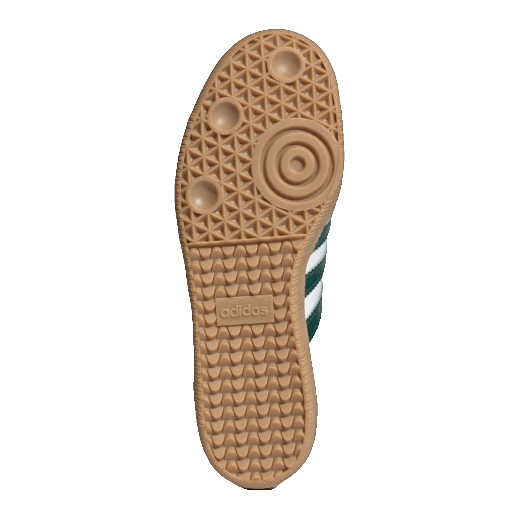 adidas Samba OG White Collegiate Green Gum (W) Sohle JI2724