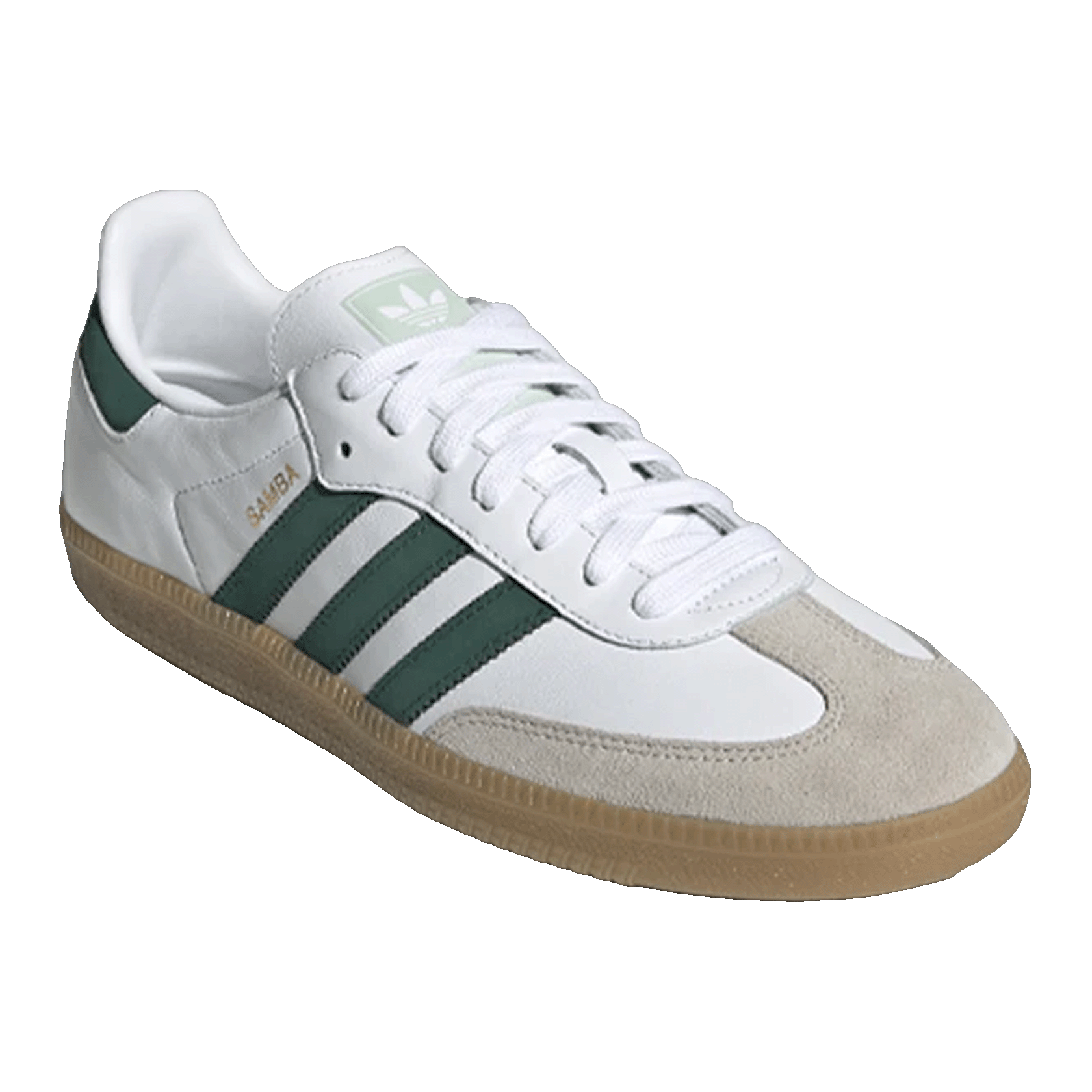 adidas Samba OG White Collegiate Green Side EE5451