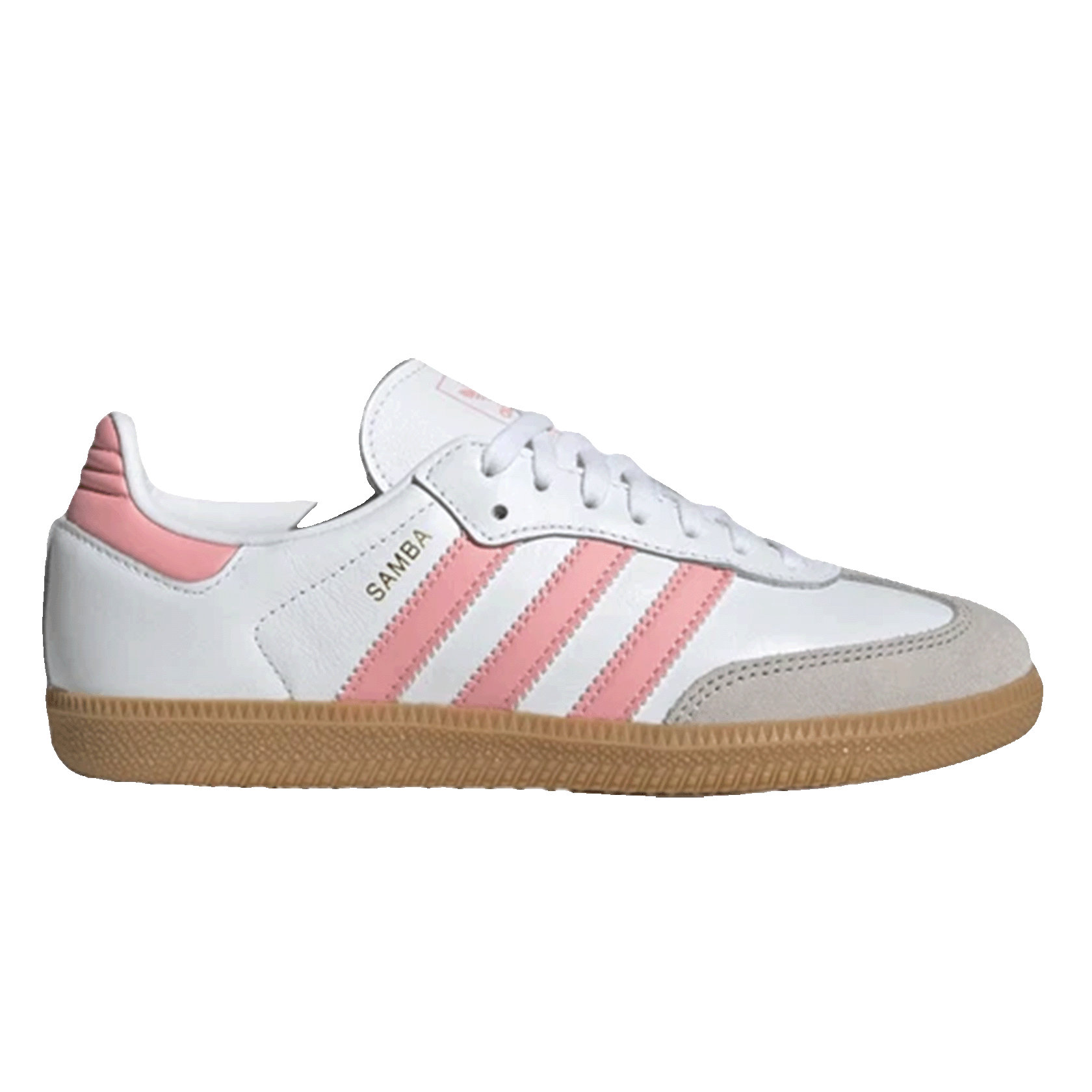 adidas Samba OG White Coral Pink (GS)