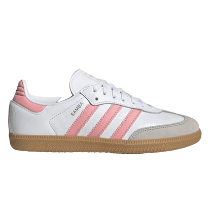 adidas Samba OG White Coral Pink (GS)