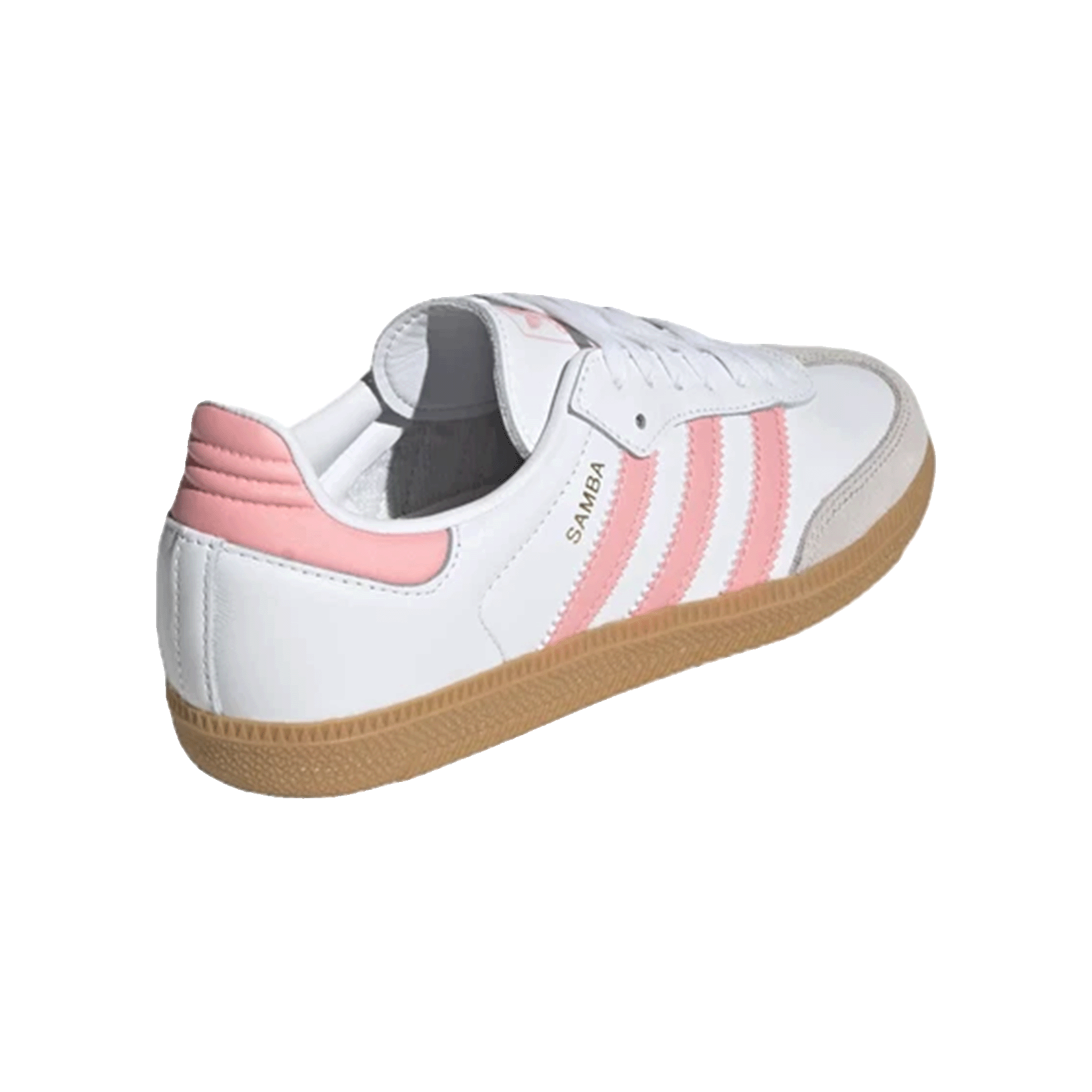 adidas Samba OG White Coral Pink (GS) Back