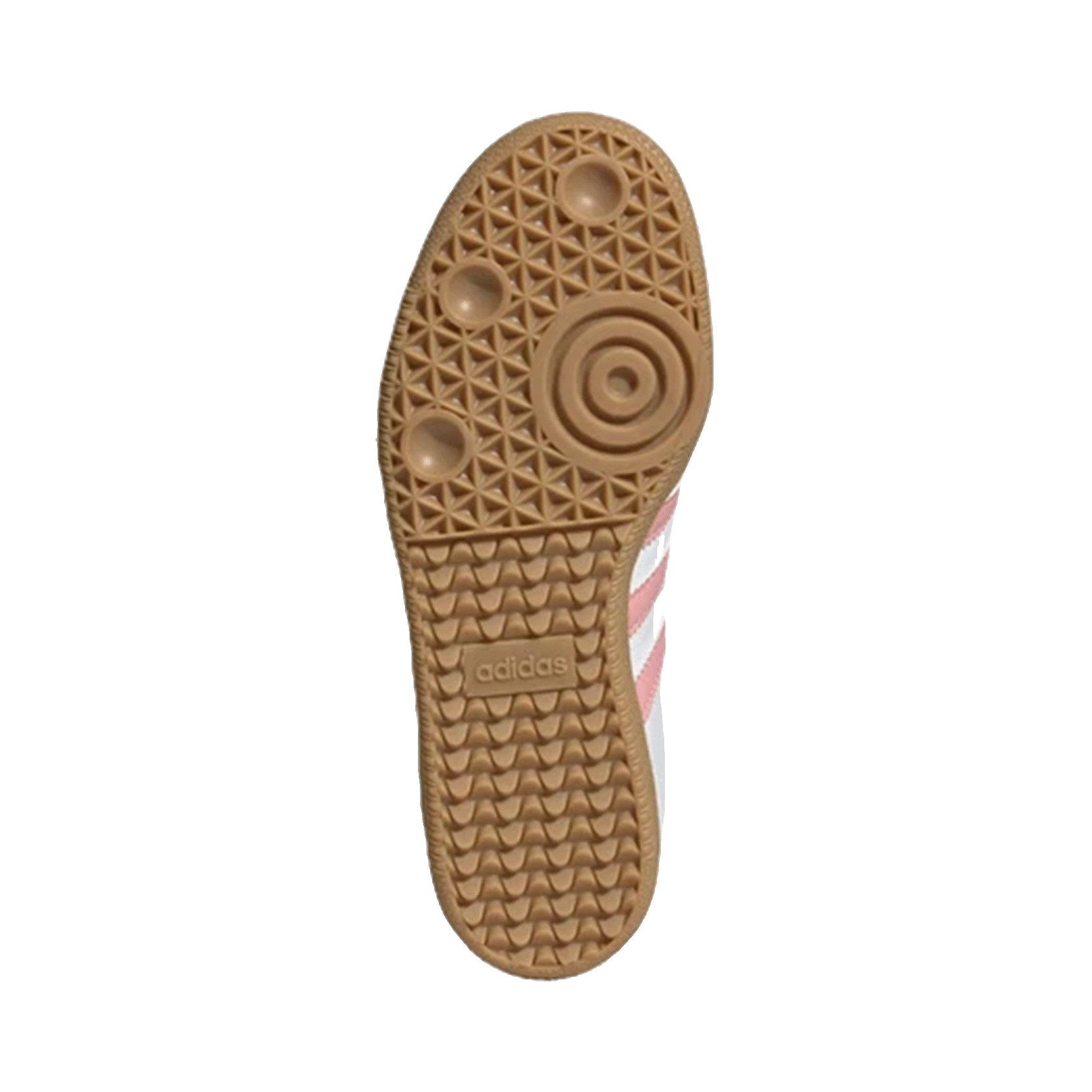 adidas Samba OG White Coral Pink (GS) Oben
