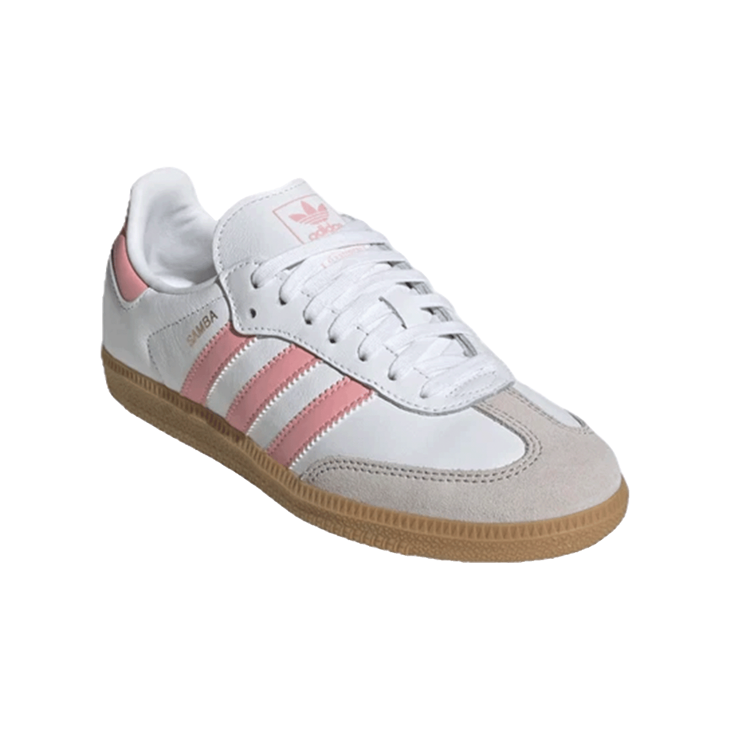 adidas Samba OG White Coral Pink (GS) Side