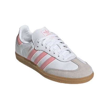 adidas Samba OG White Coral Pink (GS) Side