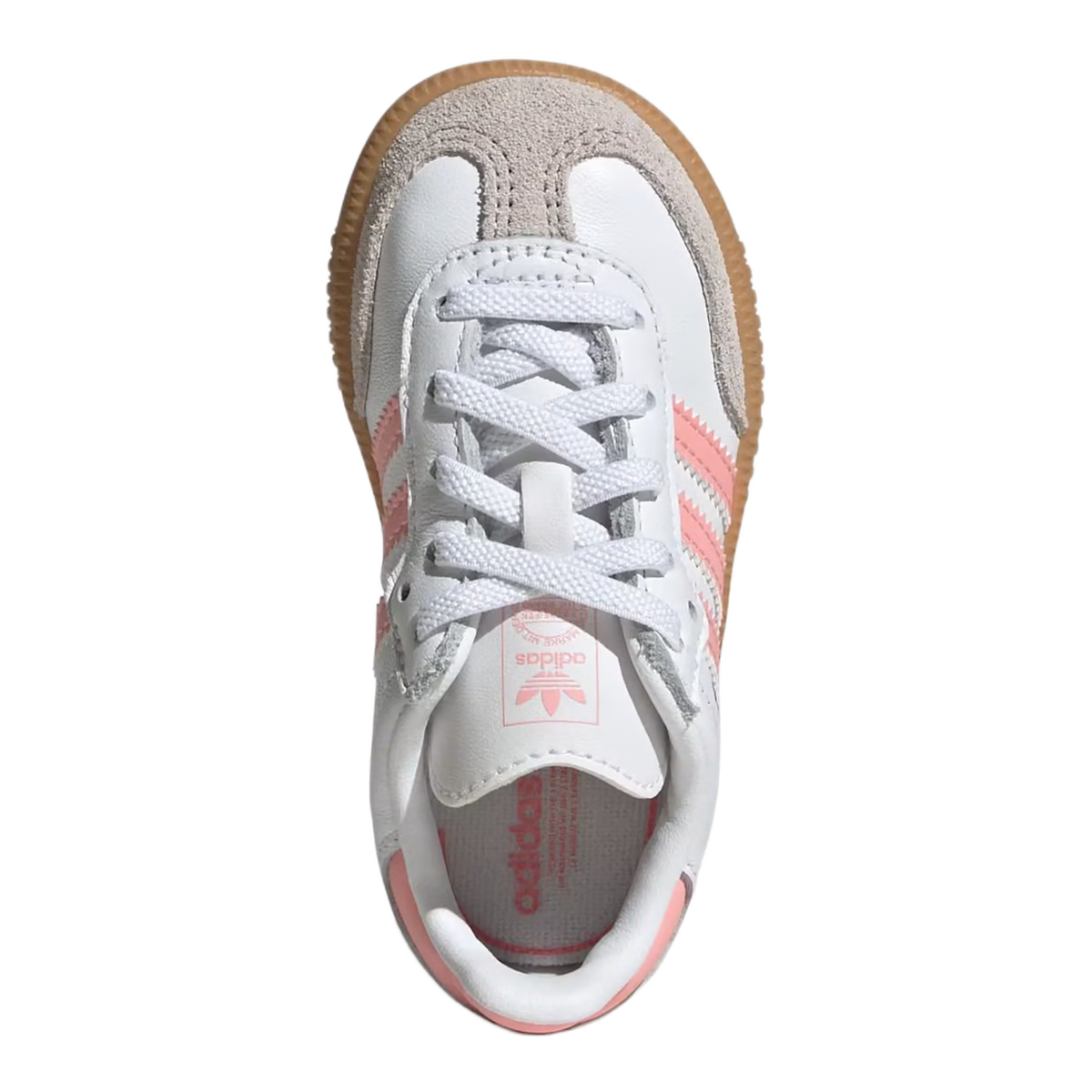 adidas Samba OG White Coral Pink (TD) Oben JP5488