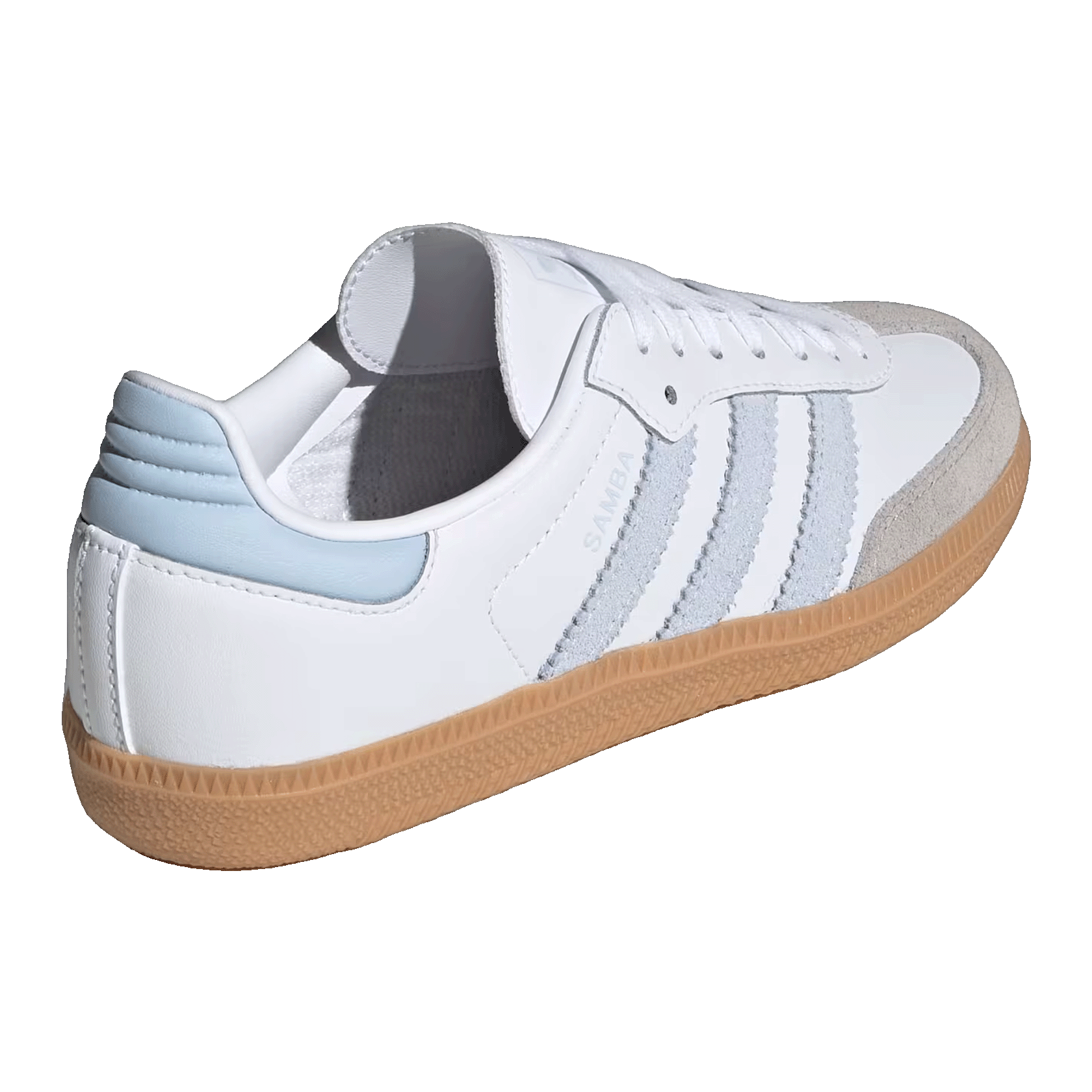 adidas Samba OG White Crystal Sky Gum (GS) Back JQ2019