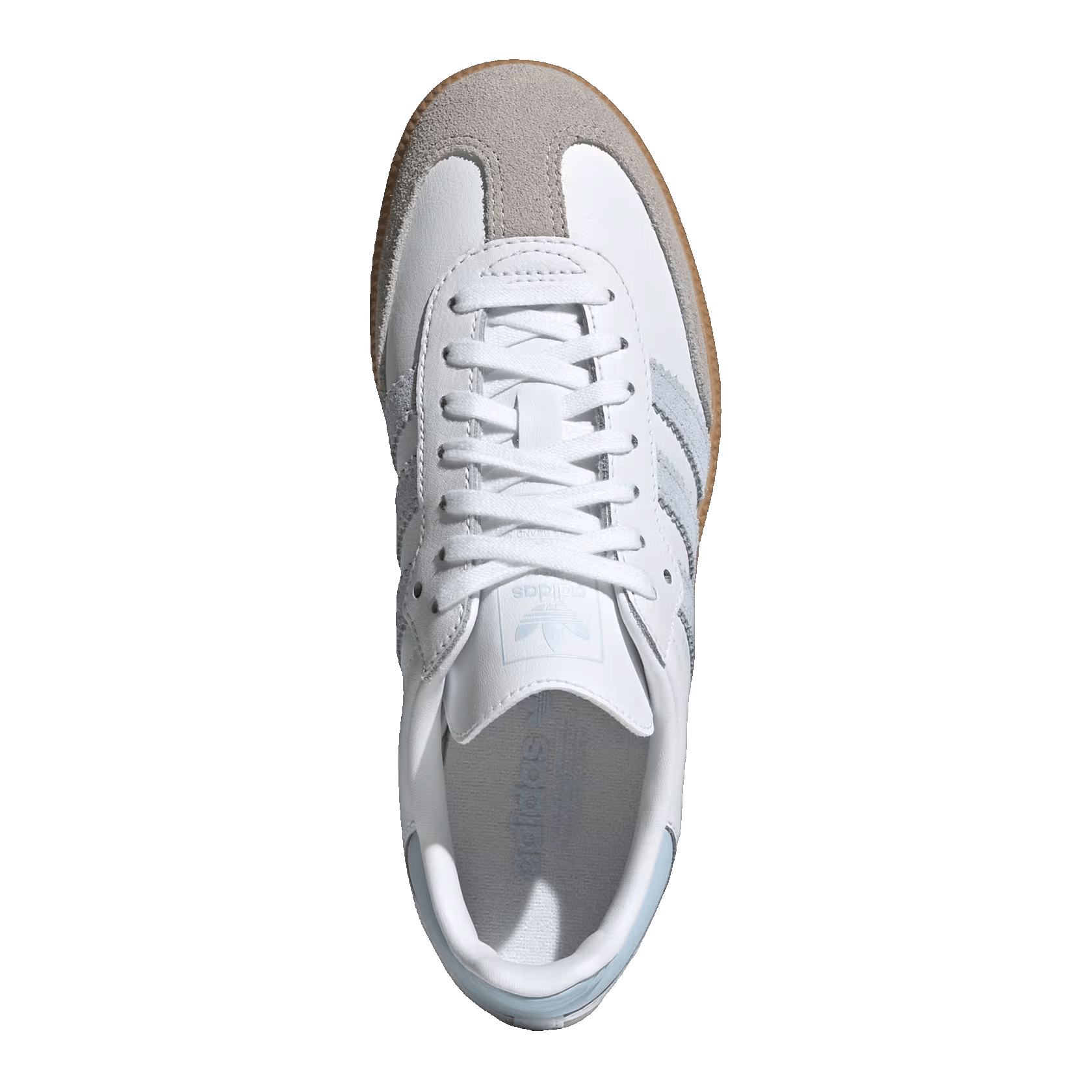 adidas Samba OG White Crystal Sky Gum (GS) Oben JQ2019