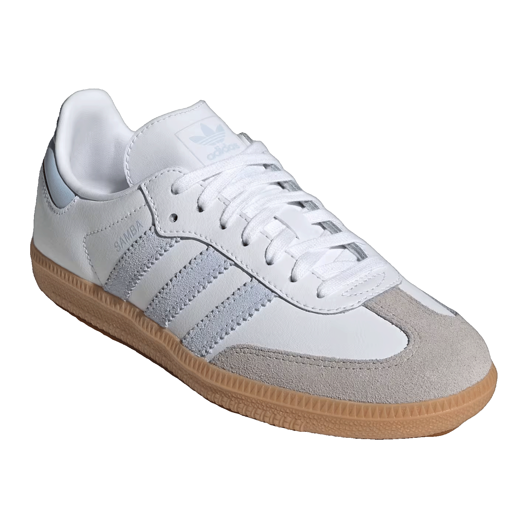 adidas Samba OG White Crystal Sky Gum (GS) Side JQ2019