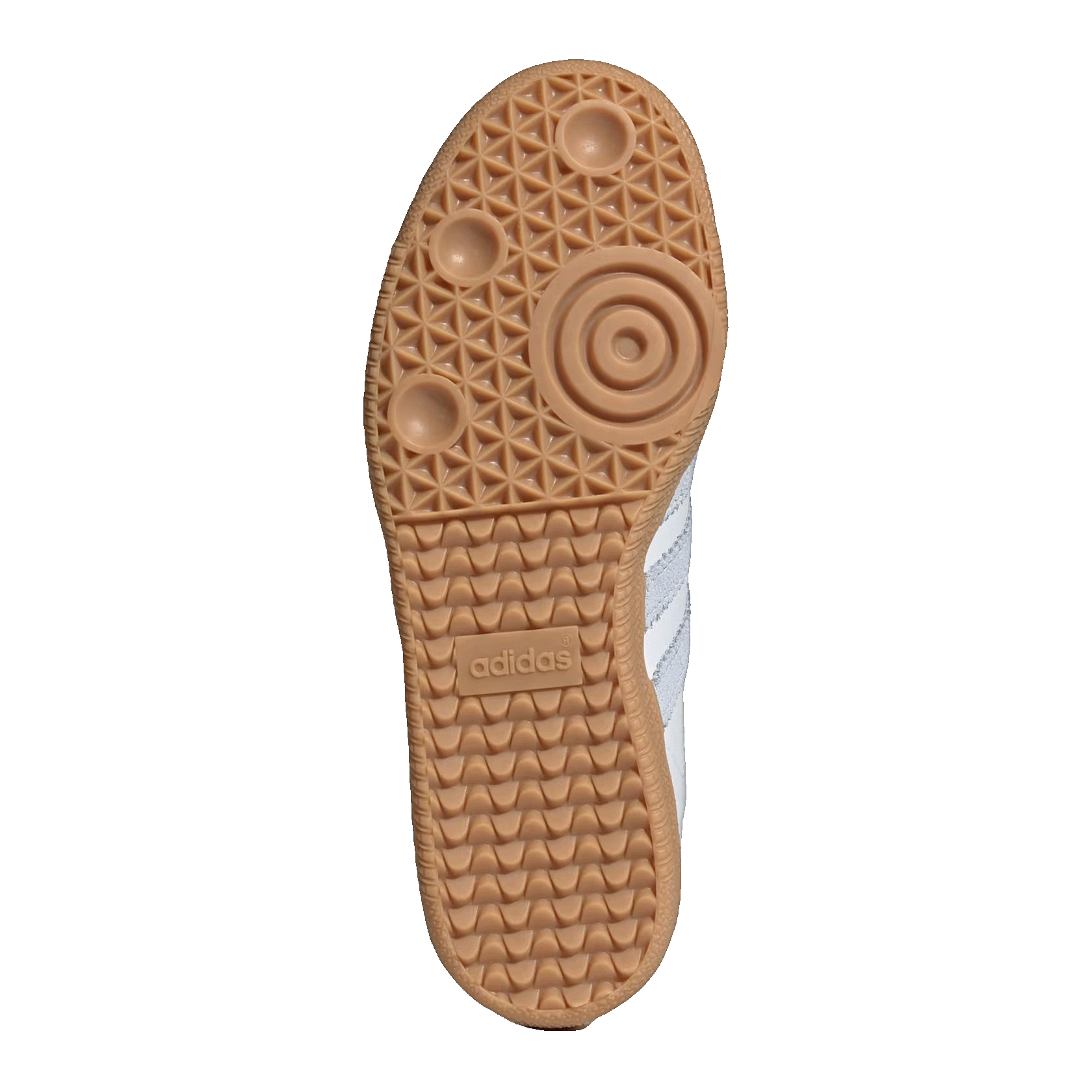 adidas Samba OG White Crystal Sky Gum (GS) Sohle JQ2019