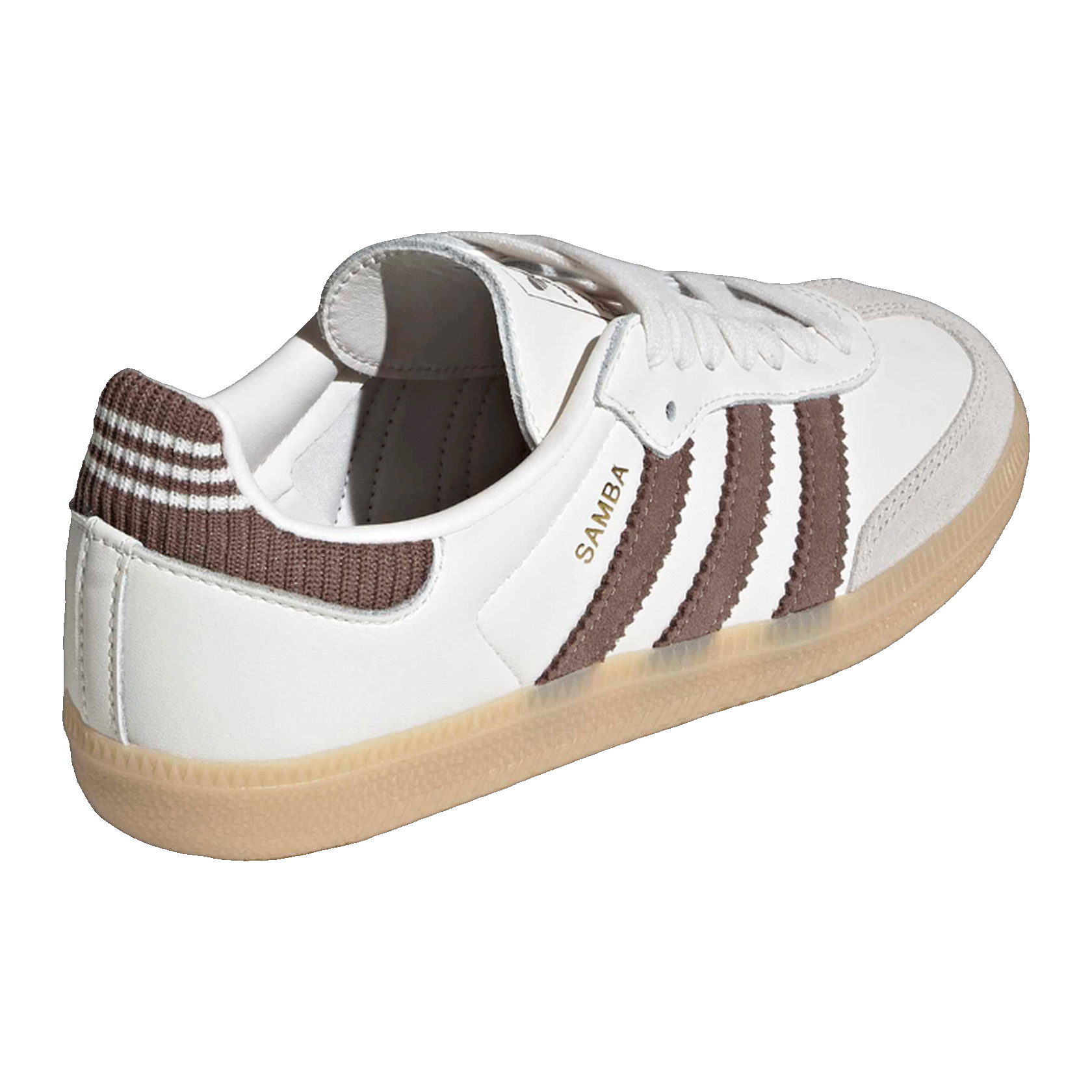 adidas Samba OG White Earth Strata Gum (GS) Back JP9504